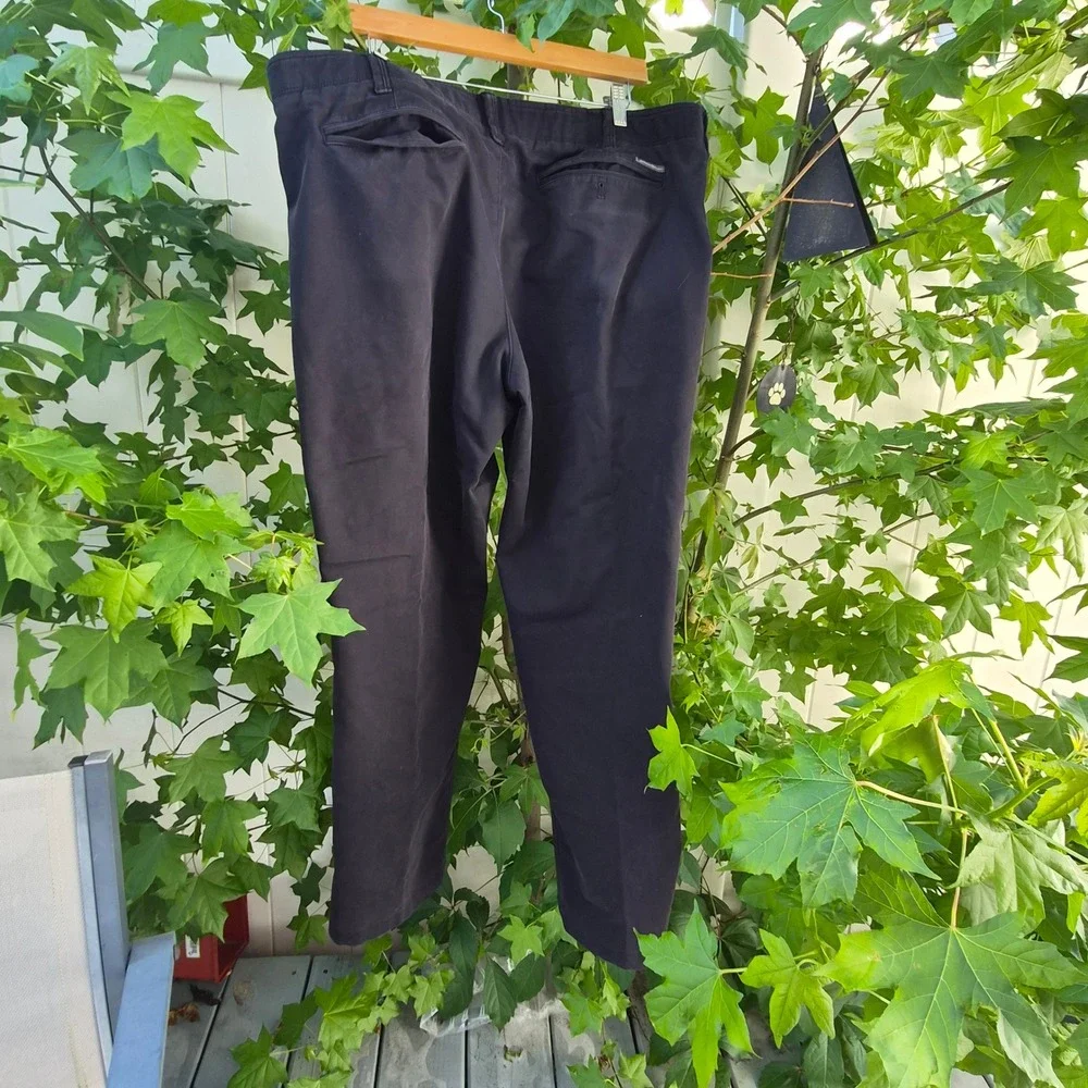 Eddie Bauer Mens Black Performance Pants 40x34 Gorpcore Minimalist Utility